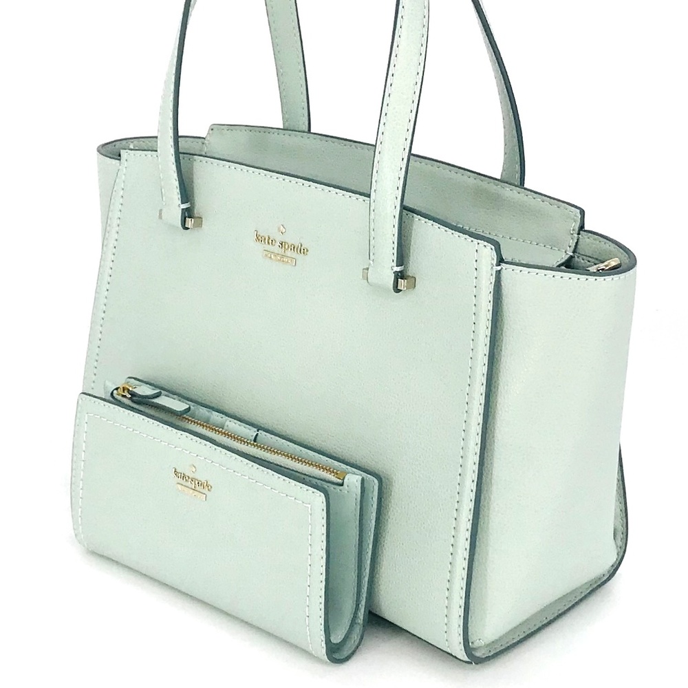 2PCS Kate Spade Small Geraldine Satchel Wallet Set - Picture 2 of 8